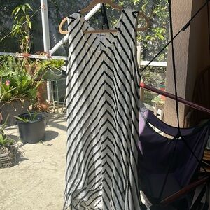 NEON BUDDHA cotton sleeveless dress